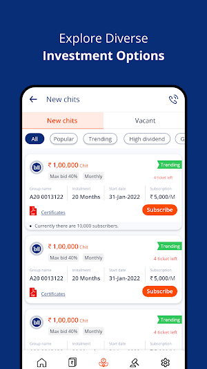 Chit Kart – Smart Chit Funds Screenshot 1