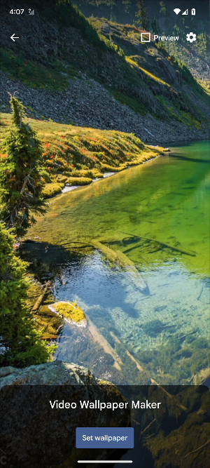 Video Wallpaper Maker Screenshot 2