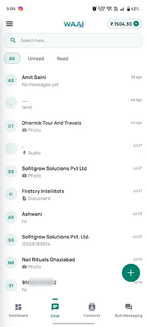Waai: WhatsApp Business API Screenshot 3