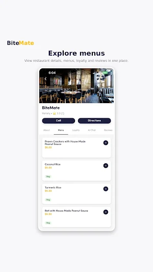 BiteMate Screenshot 2