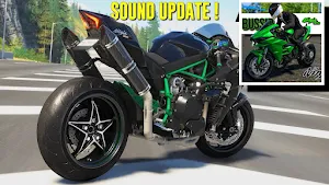 Mod Bussid Motor Ninja H2R Screenshot 0