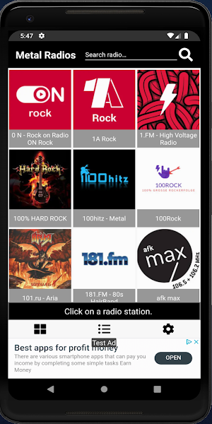 Metal Radios Screenshot 0