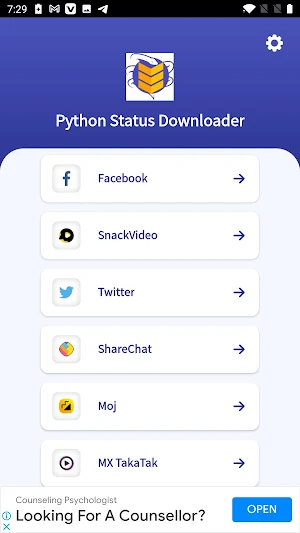Python Status Downloader Screenshot 2