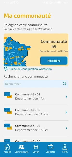 FranceCovoit Prime covoiturage Screenshot 3