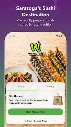 Wasabi Saratoga Screenshot 0