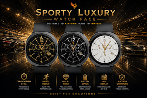Sporty Luxury: Watch Face Screenshot 0