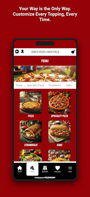 Gino's Pizza Lynch Field Screenshot 1
