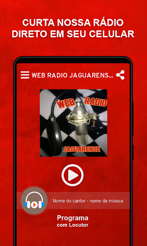 Web Rádio Jaguarense Screenshot 1