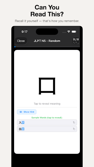 SimplyKanji - Read Japanese Screenshot 3