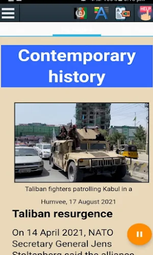 COUNTRY INFO : AFGHANISTAN Screenshot 3