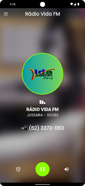 Vida FM - Jussara Screenshot 1