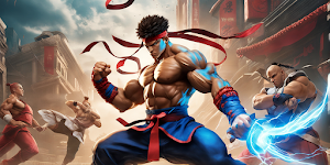 Street Fighting Karate Fighter Screenshot 1