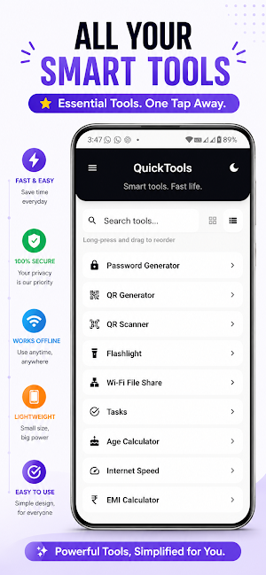 QuickTools Screenshot 1