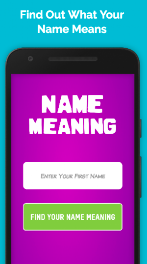 My Name Meaning Screenshot 0