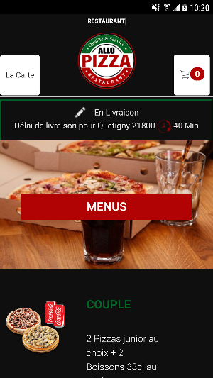 ALLO PIZZA Screenshot 2