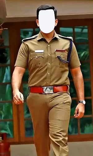 Men Police Dress Photo Pics Screenshot 0