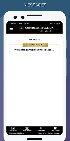 Vaiishnavi Bullion Screenshot 1