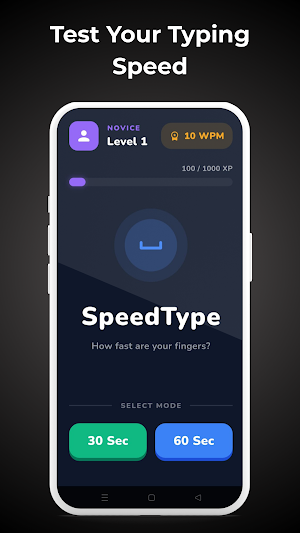 Typing Speed Test - WPM Screenshot 0