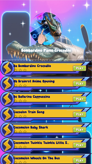 Bombardino Piano Crocodilo Screenshot 0
