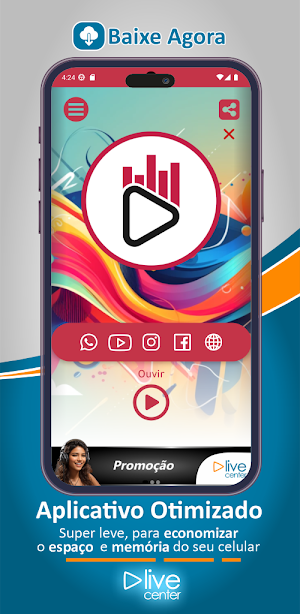 Rádio Center Poranga Screenshot 0