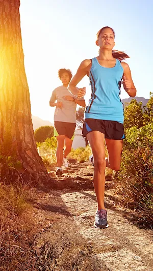 Trail Running Wallpaper Screenshot 1
