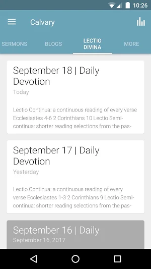 Calvary Church Valparaiso Screenshot 2