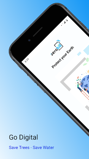 ZeroBill (Contactless Receipts App) Screenshot 1