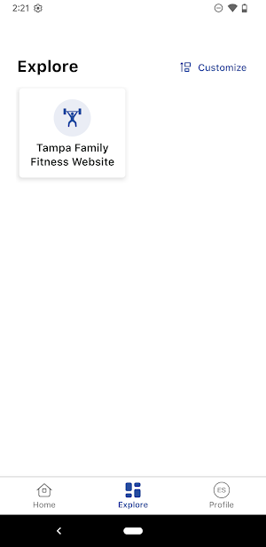 TFF Fitness Screenshot 2
