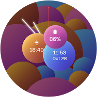 Happy Bubbles Watch Face