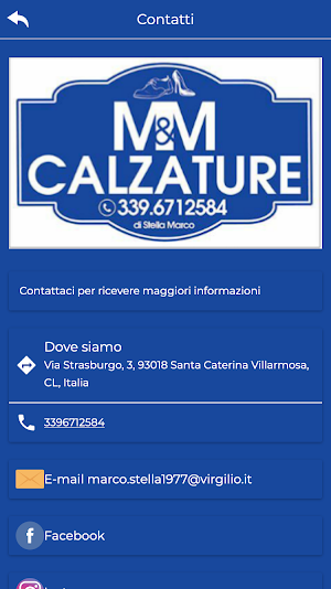 M&M Calzature Screenshot 1