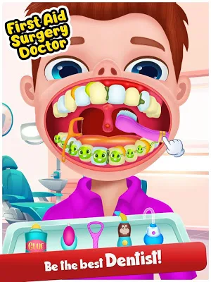 Mouth Care Doctor - Crazy Dentist & Surgery Game Screenshot 1