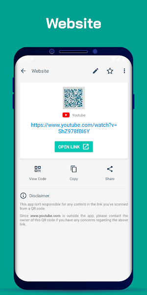 QR Code Scanner Barcode Reader Screenshot 2