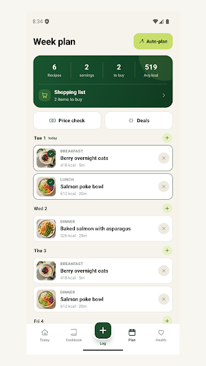 MyFoody: Recipes & Calories Screenshot 3