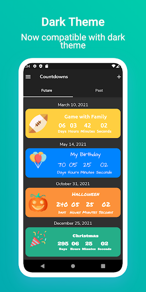 Event Countdowns - Count the t Screenshot 1
