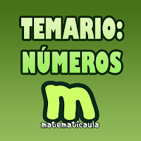 Temario: Números