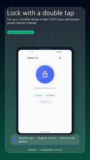 Double Tap Screen Lock Screenshot 0
