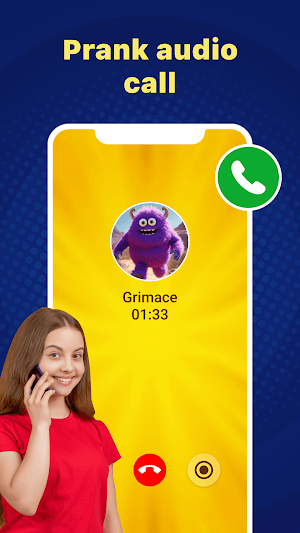 Grimace Call Sim: Audio|Video Screenshot 1