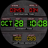 Back to the Future WatchFace
