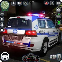US Police Car Driving Sim 3D