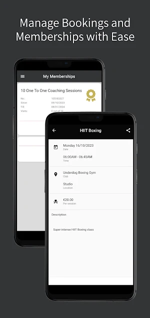 Underdog Boxing Gym Screenshot 1