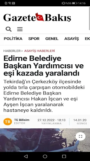 Gazete Bakış Screenshot 1