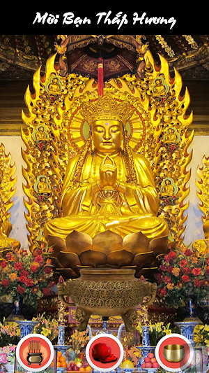 Chùa Online | Tụng Kinh Niệm Phật Cầu An Online Screenshot 2