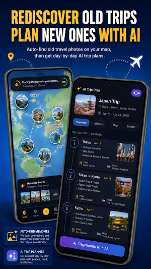 Travary: Travel Map & Planner Screenshot 3