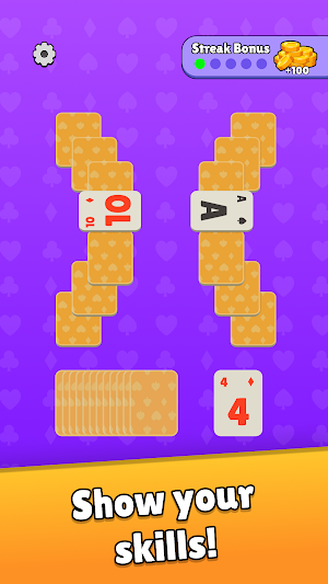 Solitaire Rush: TriPeaks Screenshot 2
