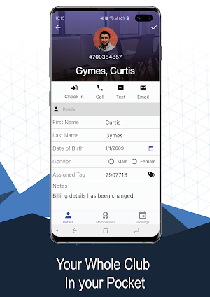 Staff App for GymMaster Screenshot 2