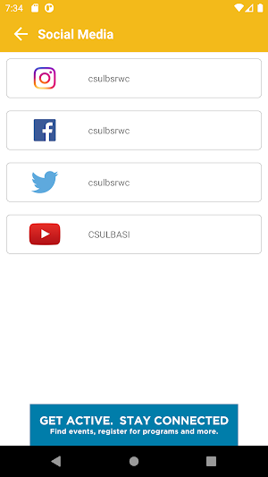 CSULB SRWC GO Screenshot 2
