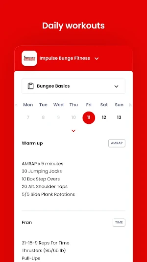 Impulse Bungee Fitness Screenshot 3
