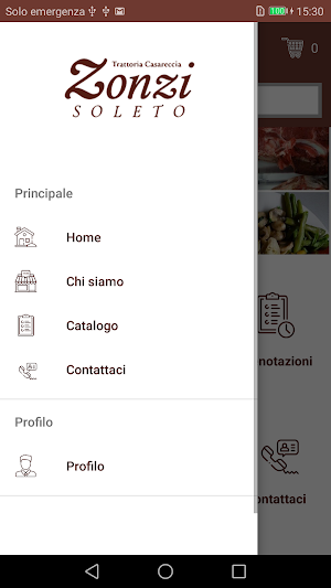 Trattoria Zonzi Screenshot 1
