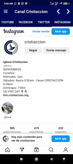 Cristiacción Plus Screenshot 2