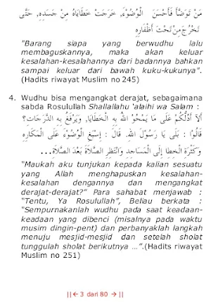 Kemudahan Sifat Wudhu' Nabi Screenshot 3